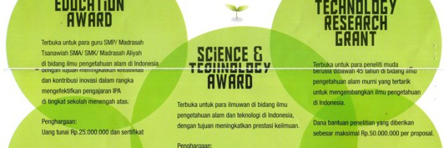 ILMU DAN PENGETAHUAN DAN TEKNOLOGI UNTUK MASA DEPAN INDONESIA