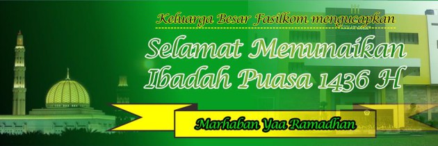 Selamat Berpuasa Ramadhan 1436H