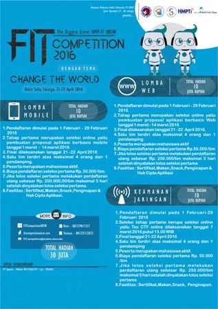 Poster Fit Competition 2016