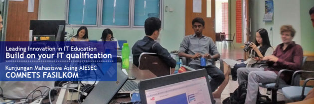 Kunjungan Mahasiswa Asing ke LAB COMNETS