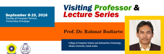 Visiting Professor & Lecture Series