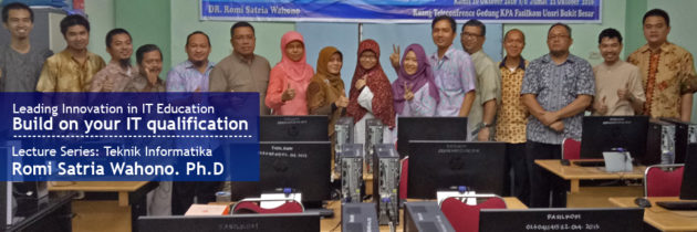 [Short Talk] Romi Satria Wahono