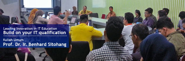 [Short Talk] Prof. Dr. Ir. Benhard Sitohang