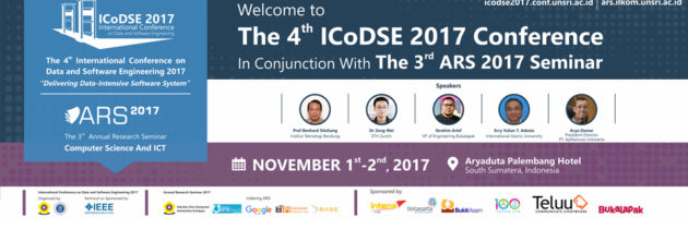 Conjunction Conference : ICoDSE & ARS 2017