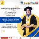 Selamat  dan Sukses Prof. DR. ERMATITA, M.Kom Bidang Ilmu Komputer atau Data Mining