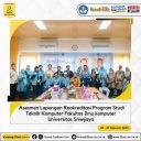 Pembukaan kegiatan reakreditasi Program Studi Teknik Komputer dilaksanakan pada Rabu, 26 Februari 2025