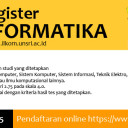 FASILKOM resmi membuka Program Magister INFORMATIKA