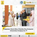 Pelepasan Alumni Baru Fakultas Ilmu Komputer Universitas Sriwijaya ke-77