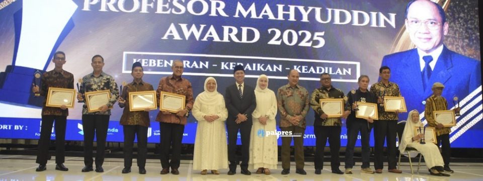 Dosen Fasilkom Unsri Menerima Penghargaan Profesor Mahyuddin Award Tahun 2025.