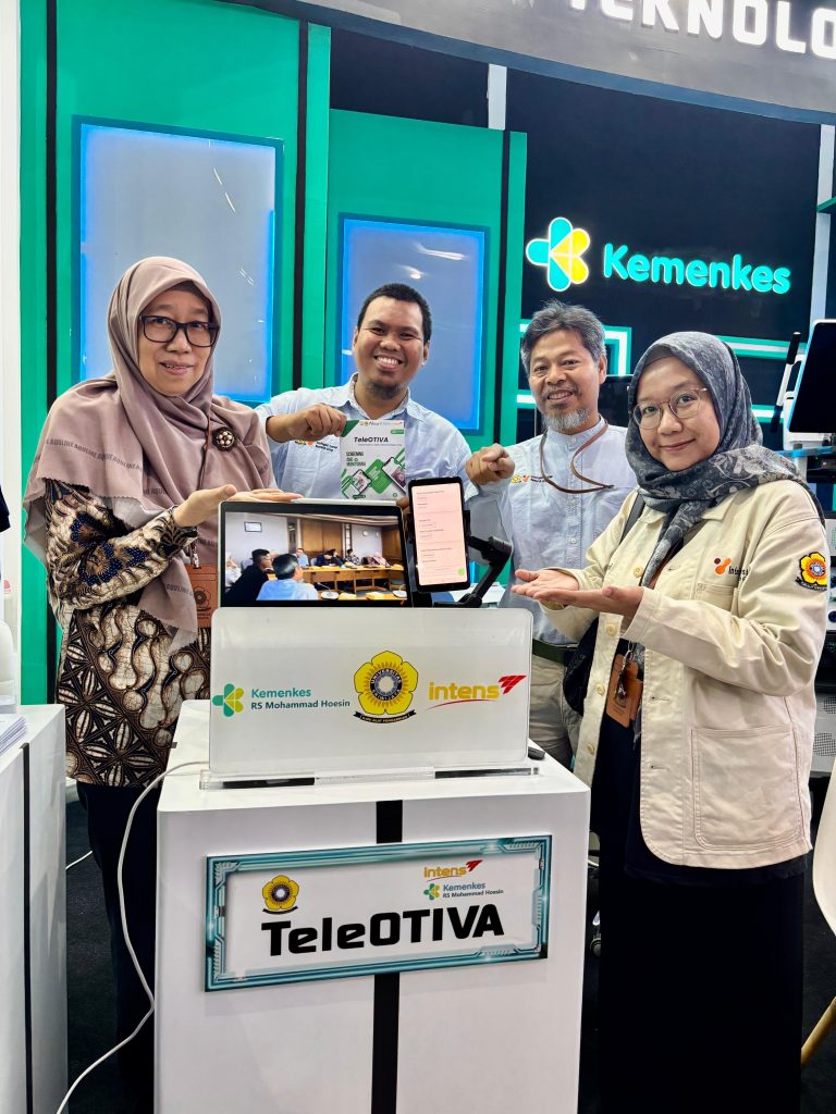 Wamenkes RI Apresiasi TeleOTIVA pada HAI FEST 2025, Rektor Universitas Sriwijaya Turut Hadir