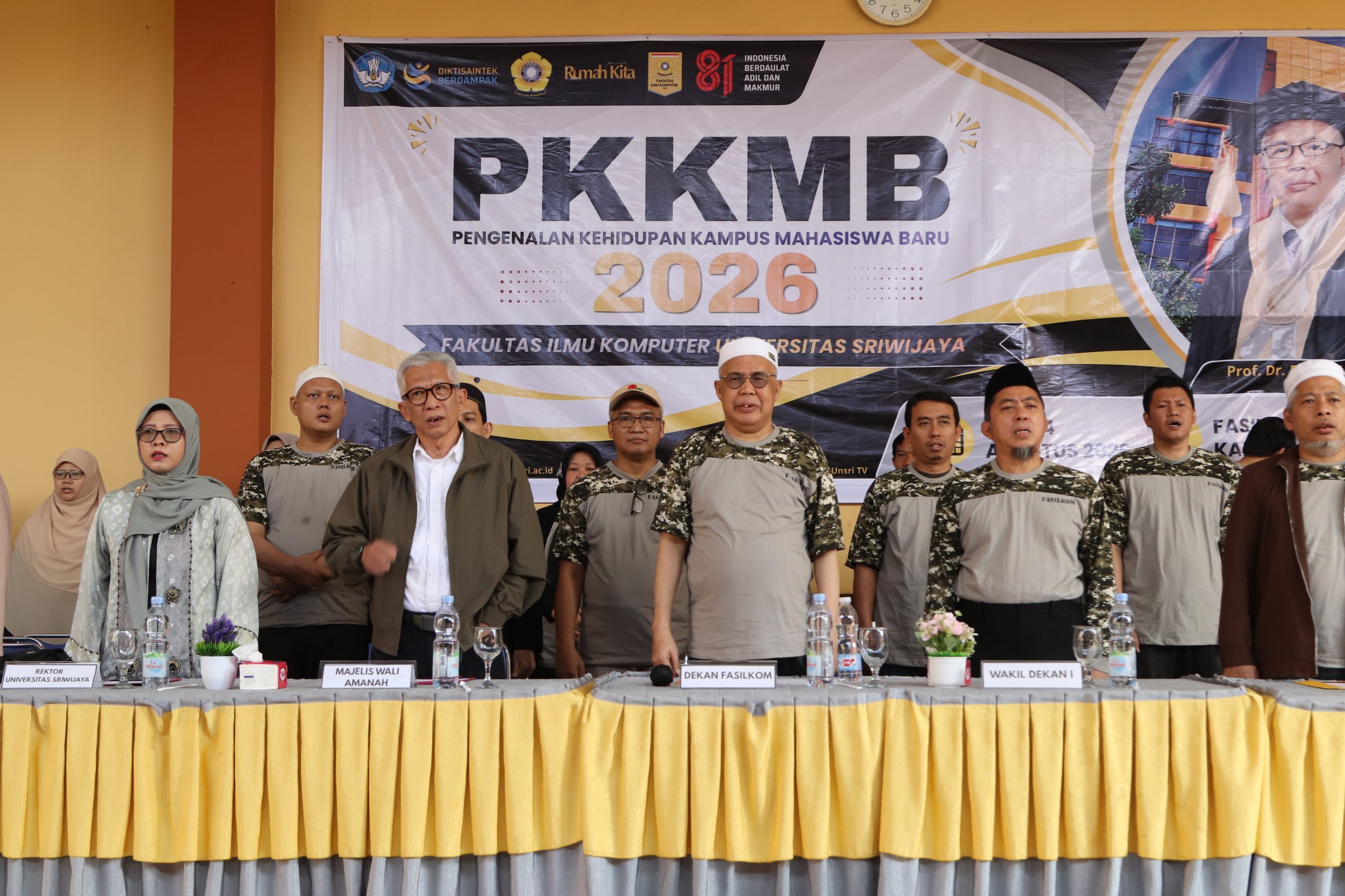 Mahasiswa baru Fasilkom Unsri Tahun 2026