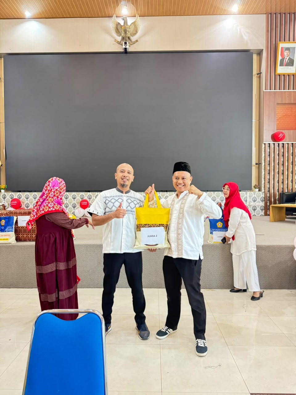 Kegiatan lomba HUT RI Fasilkom Unsri