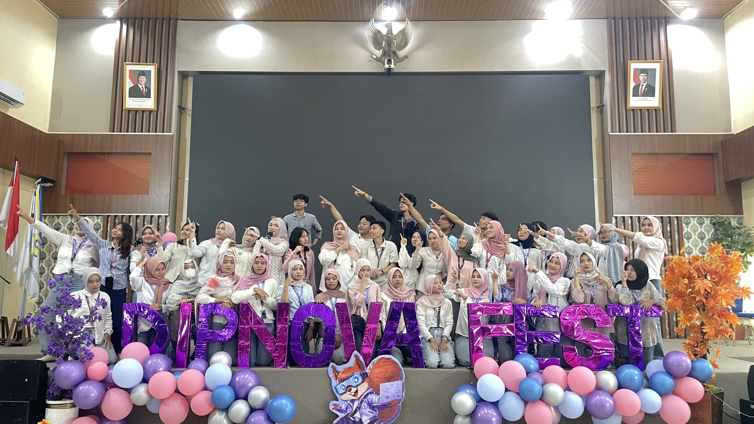 Rangkaian kegiatan DIPNOVA FEST 2026